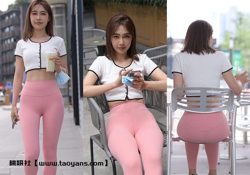 1092、[街拍]M881.粉色瑜伽裤美女[视频图片20.7G]