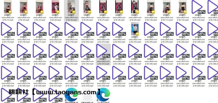 1182、快手主播feifei极致顶臀慢摇热舞[60V6.67G]