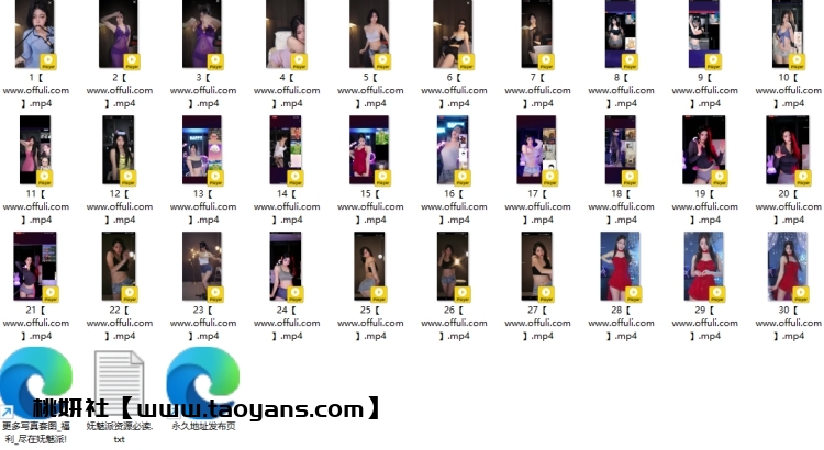 1286、抖音直播金克丝小号精选热舞合集[30v3.65G]