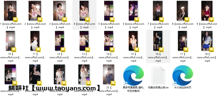 1287、抖音直播潘子初精选舞蹈合集[23V2.24G]